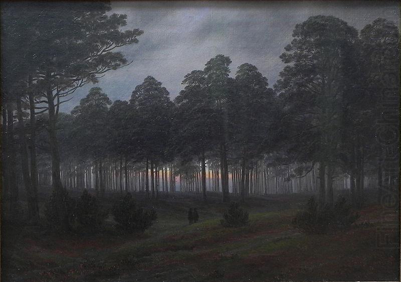 The Times of Day, Caspar David Friedrich